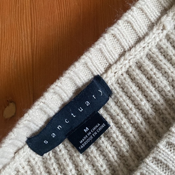 Sanctuary Oversized Sweater Medium - Picture 4 of 5